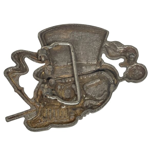 Belt Buckle Skull Goth Rock Evil Fantasy Biker Horror Gothic 1990s Vintage - Picture 2 of 2